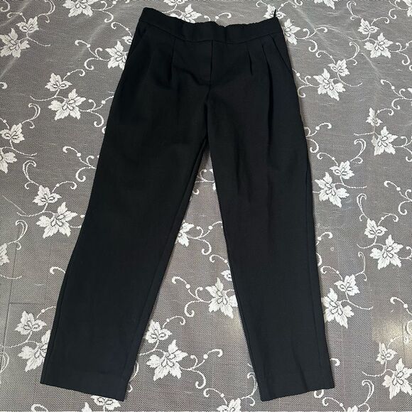Aritzia Babaton Black Cohen Pull On Crop Pant Sz 0 - Picture 4 of 12